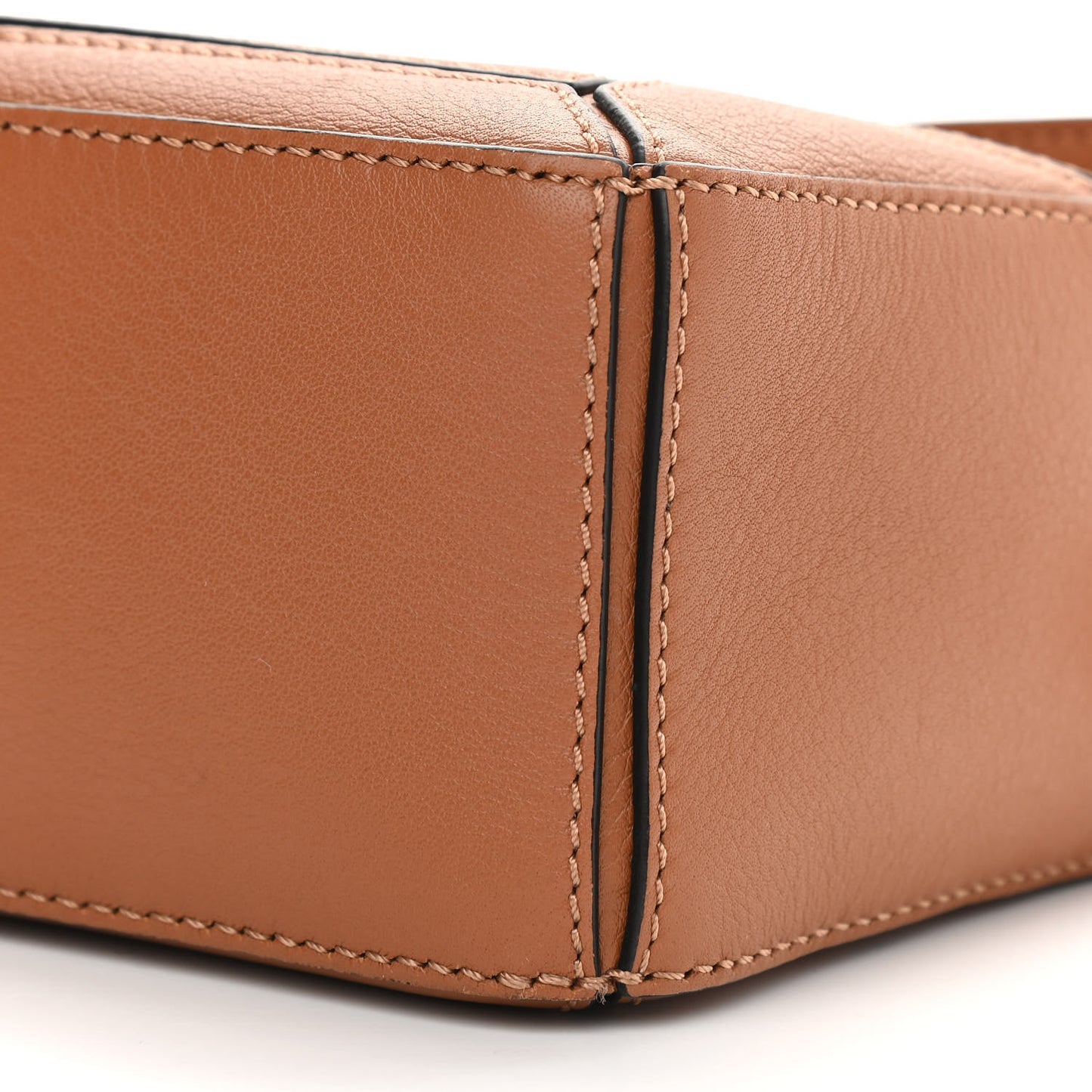 Calfskin Mini Puzzle Bag Tan