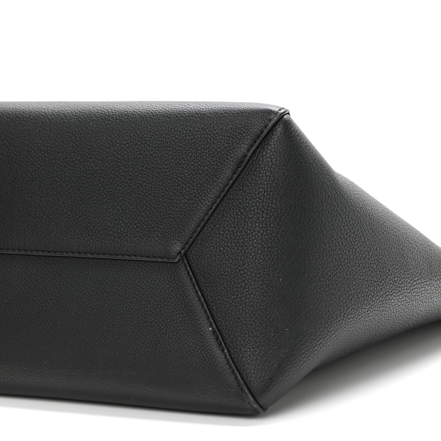 Calfskin Lockme Cabas Black