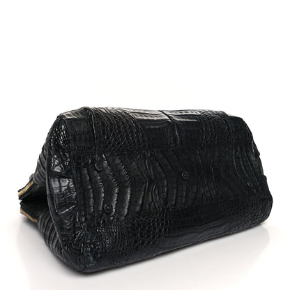 Nancy Gonzalez Crocodile Large Linda Tote Tote Black 4 of 18