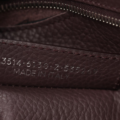 Balenciaga Veau Grana Perforated Blackout Hardware City Rouge Acajou 7 of 10
