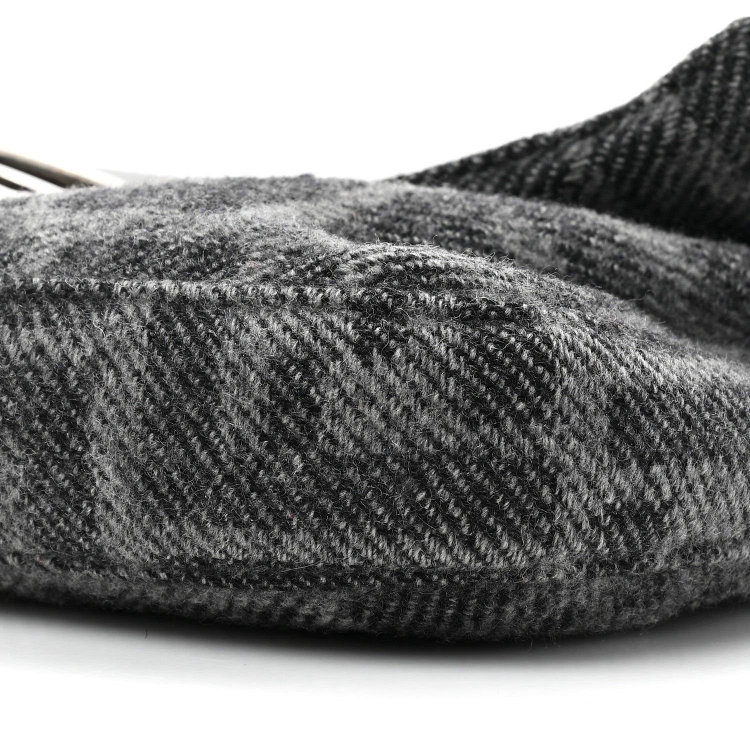 Fendi Wool Zucca Baguette Grey 7 of 9