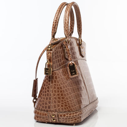 Louis Vuitton Alligator Lockit PM Beige 6 of 11
