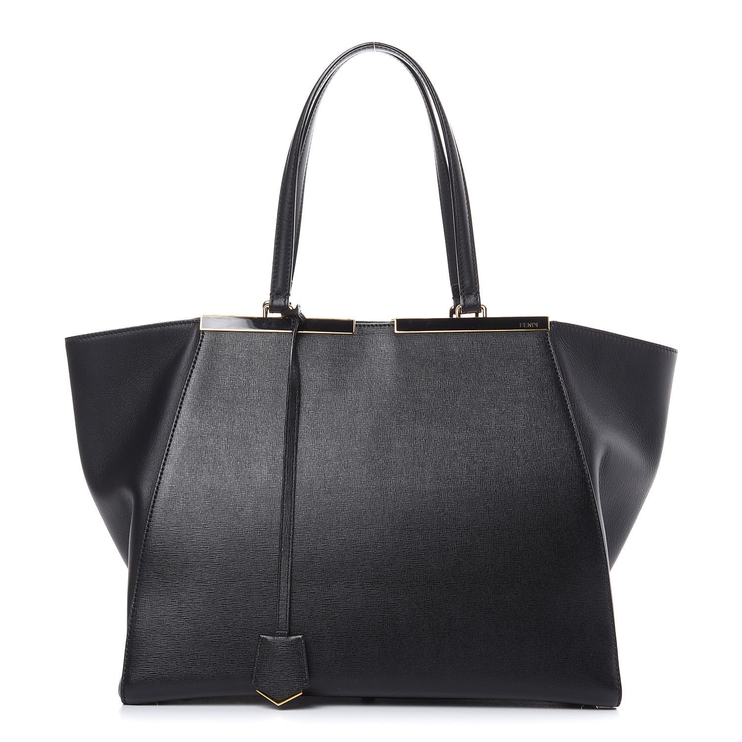 Fendi Vitello Elite Large 3Jours Tote Black 1 of 10