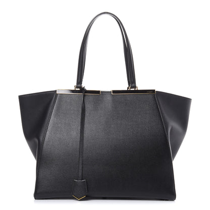 Fendi Vitello Elite Large 3Jours Tote Black 1 of 10