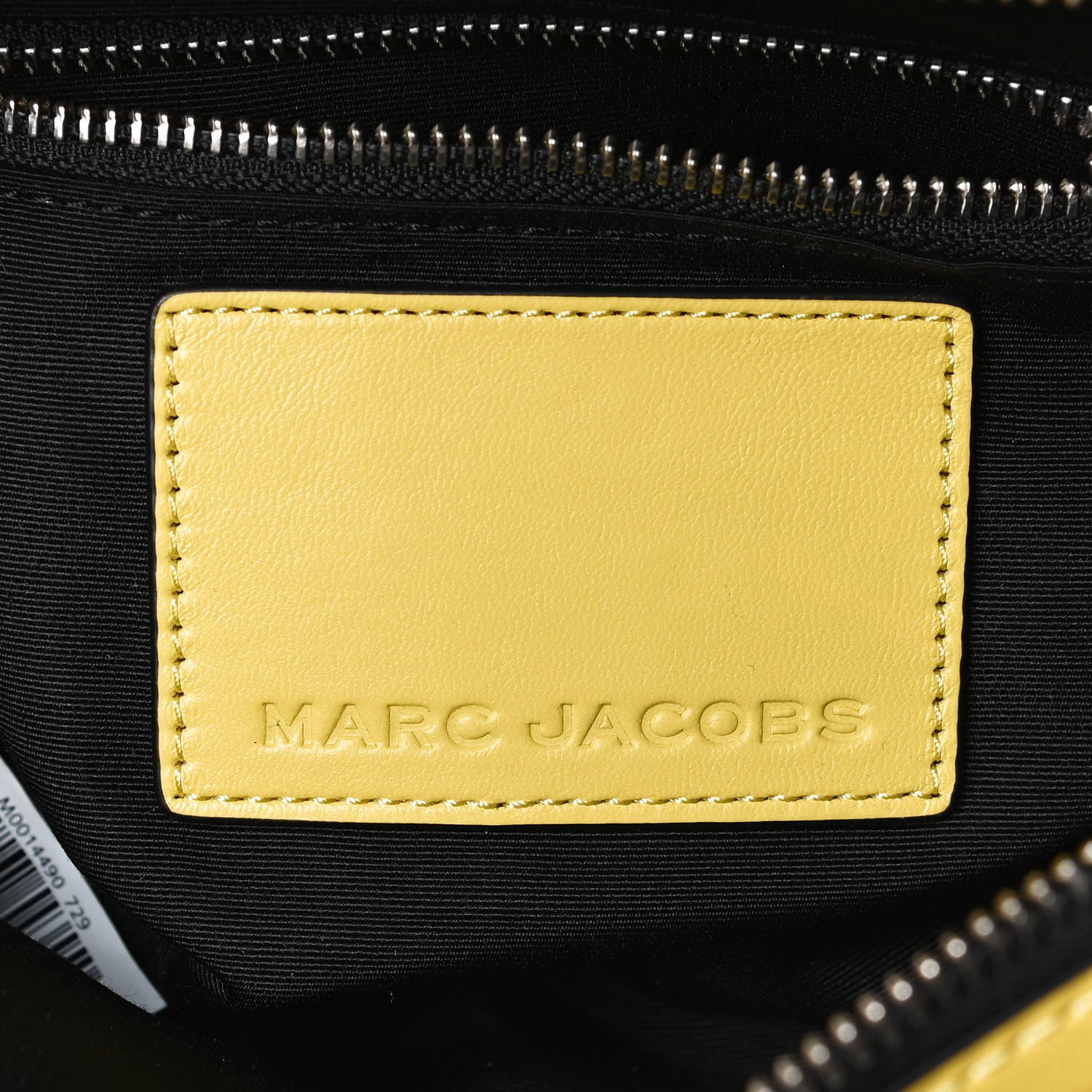 Marc Jacobs Calfskin Mini The Textured Box Bag Yellow 11 of 13