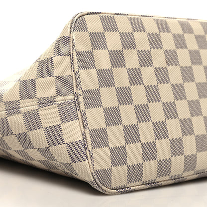 Louis Vuitton Damier Azur Braided Neverfull MM Orange 8 of 9