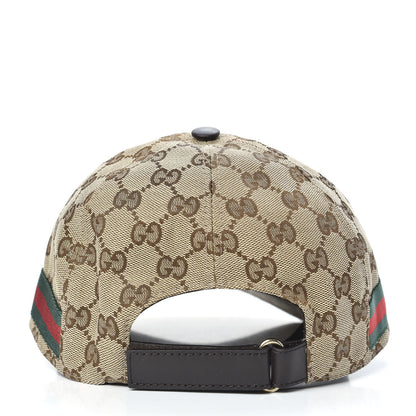 Gucci Monogram Web Baseball Hat M Beige Cocoa 3 of 6