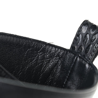 Christian Louboutin Calfskin Horse Guarda Flat Boot 40 Black 8 of 8