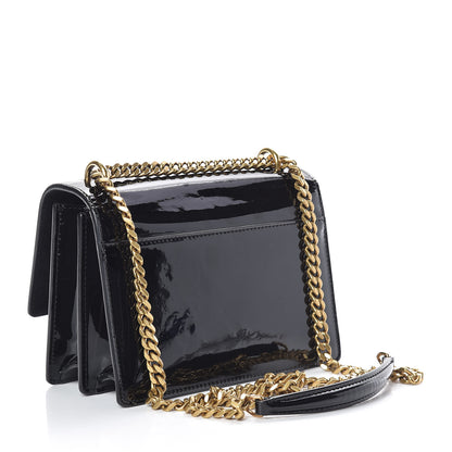 Saint Laurent Patent Small Monogram Sunset Black 3 of 12