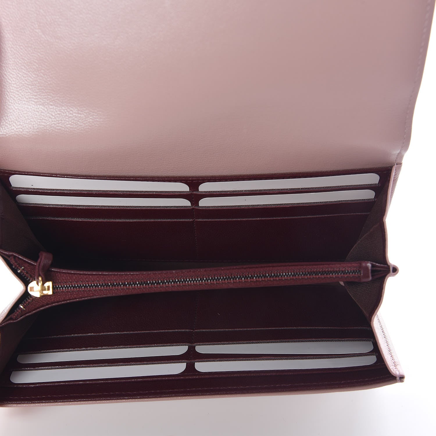 Chanel Sheepskin Quilted Mademoiselle Vintage Flap Wallet Pink 5 of 10