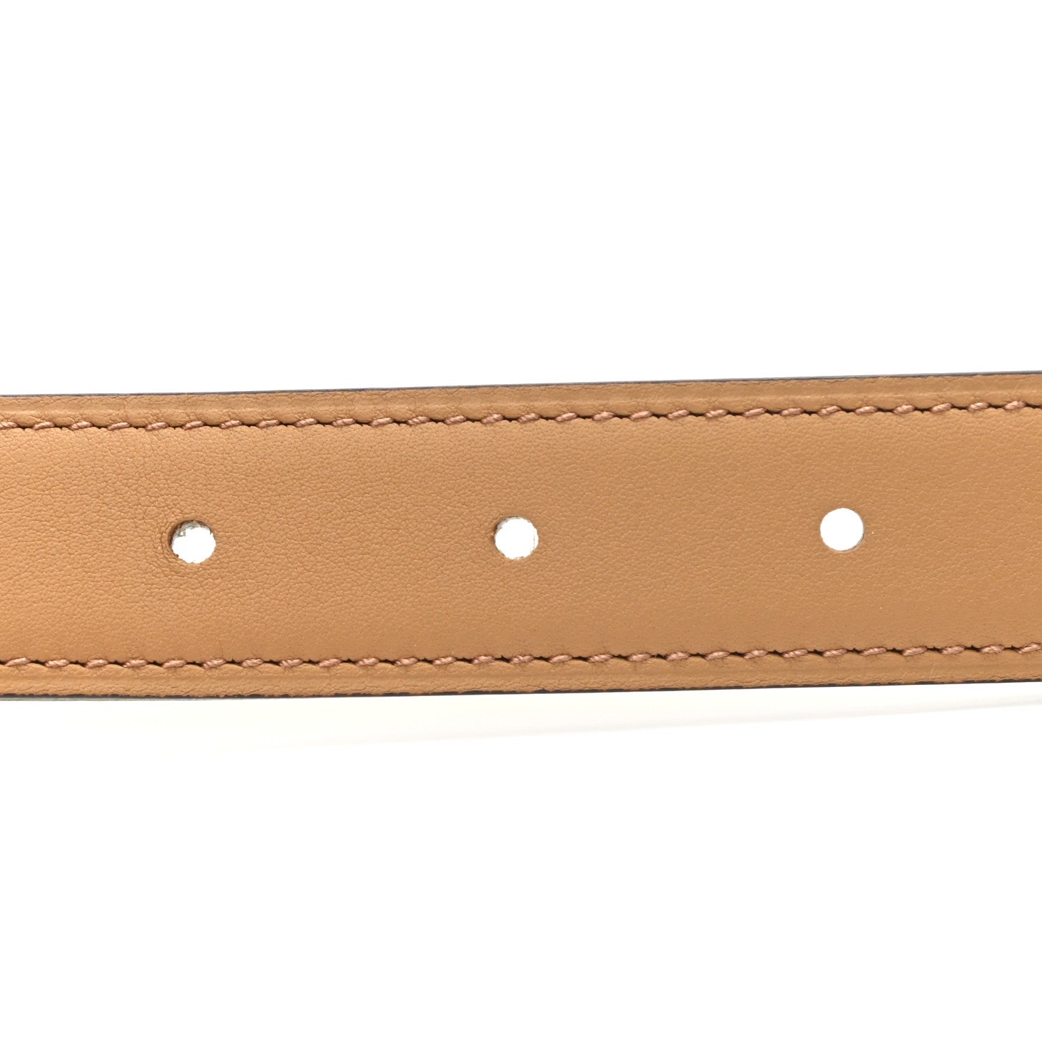 Hermes Swift Epsom 24mm Belt Strap 85 Craie Biscuit 4 of 5