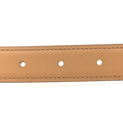 Hermes Swift Epsom 24mm Belt Strap 85 Craie Biscuit 4 of 5