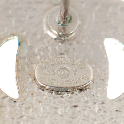 Chanel Crystal CC Earrings Silver 4 of 5