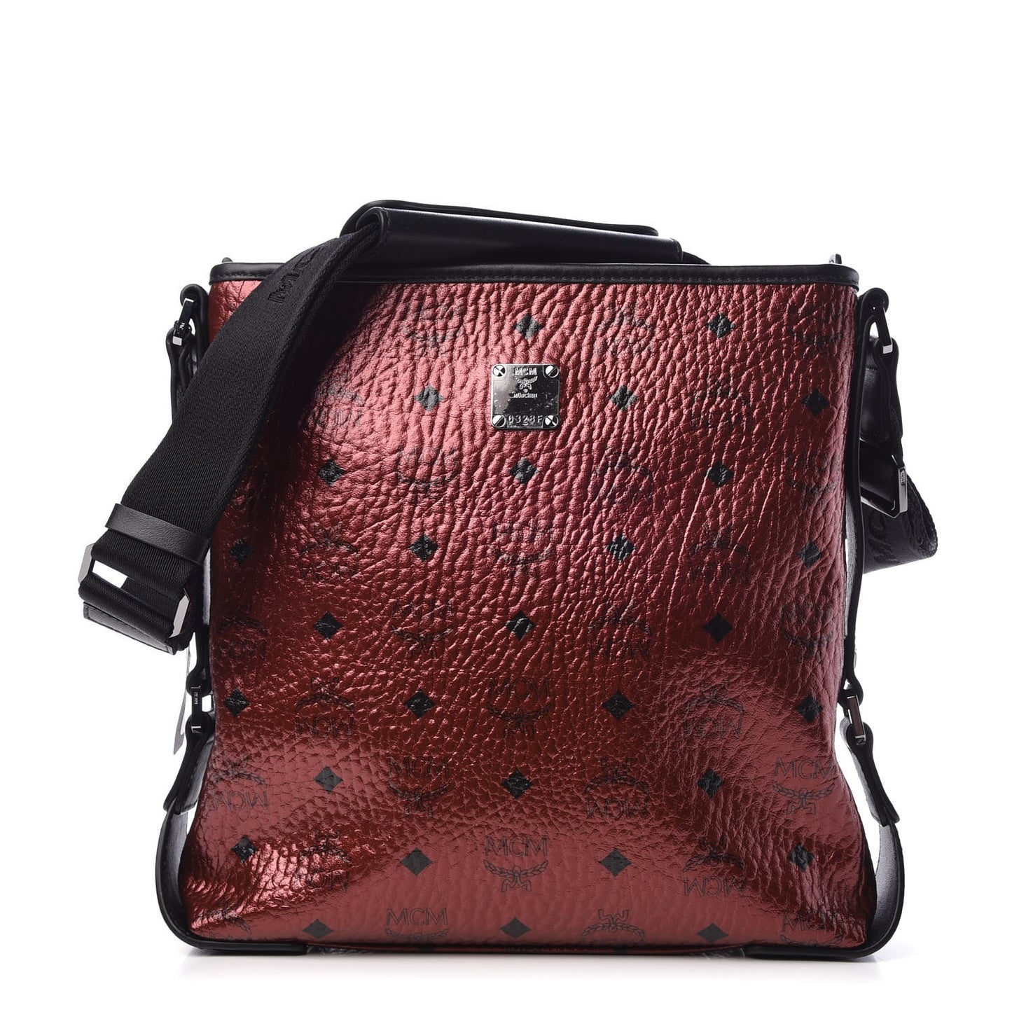 Metallic Visetos Messenger Scooter Red