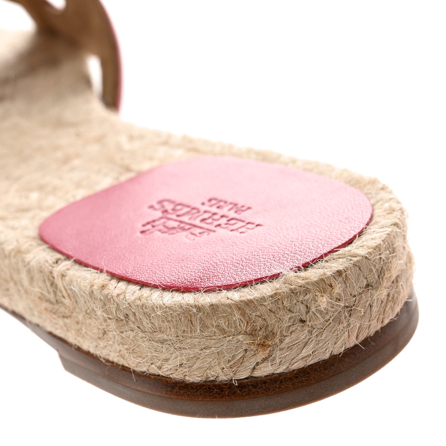 Nappa Famosa Espadrille Sandals 39 Rosa Framboise
