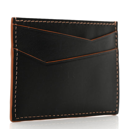 Loewe Calfskin Puzzle Card Holder Black 3 of 8
