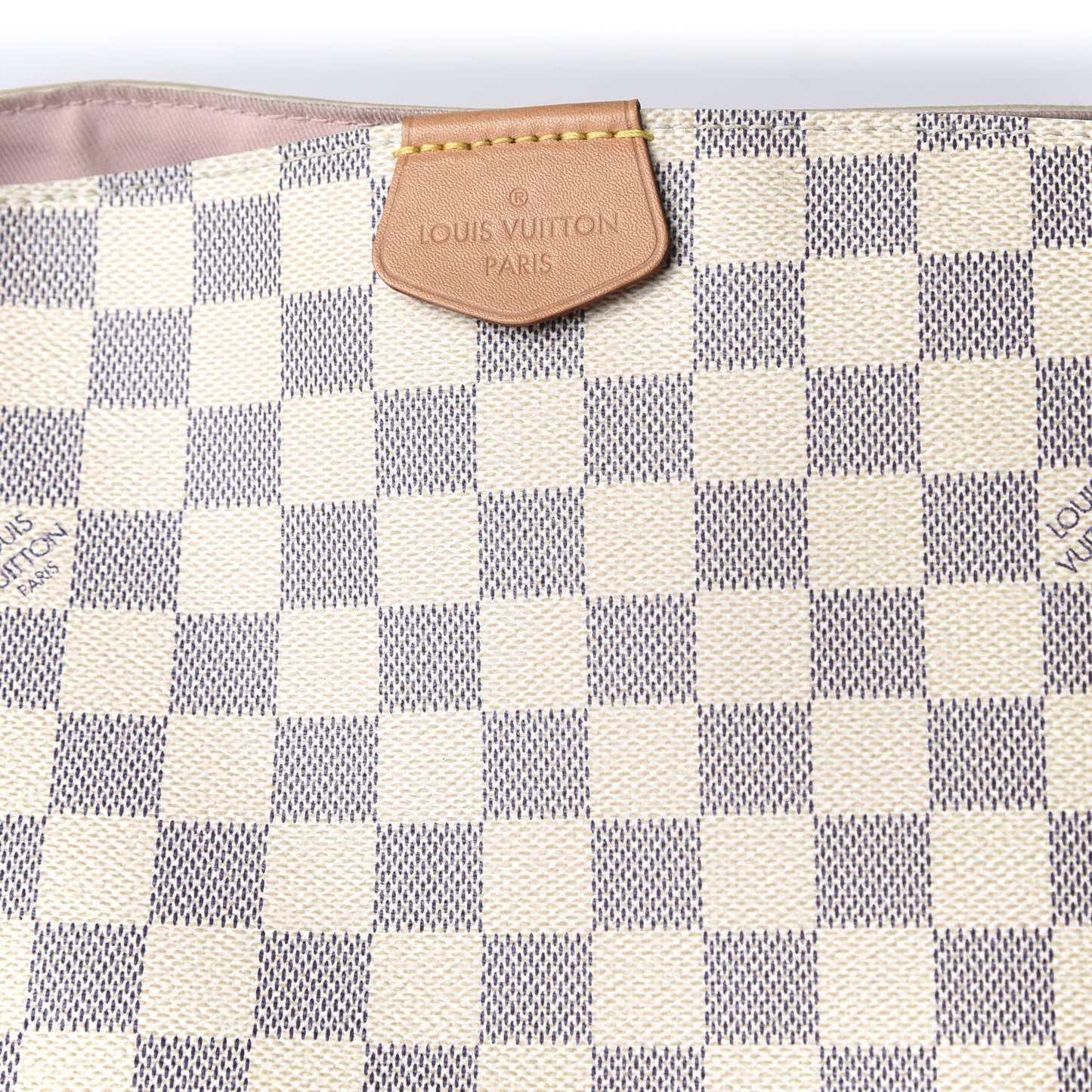 Damier Azur Graceful PM Rose Ballerine