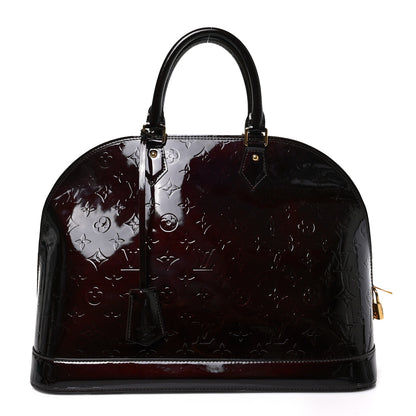 Louis Vuitton Vernis Alma GM Amarante 1 of 8
