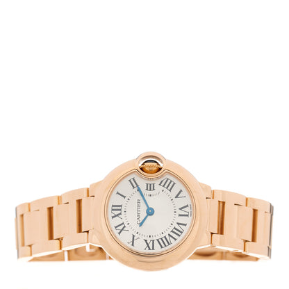 Cartier 18K Pink Gold 28mm Ballon Bleu De Cartier Quartz Watch 2 of 4