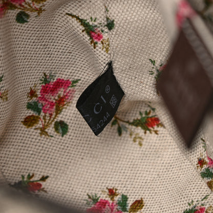 Gucci GG Supreme Monogram Web Neo Vintage Shoulder Bag Beige New Acero Crop 7 of 10