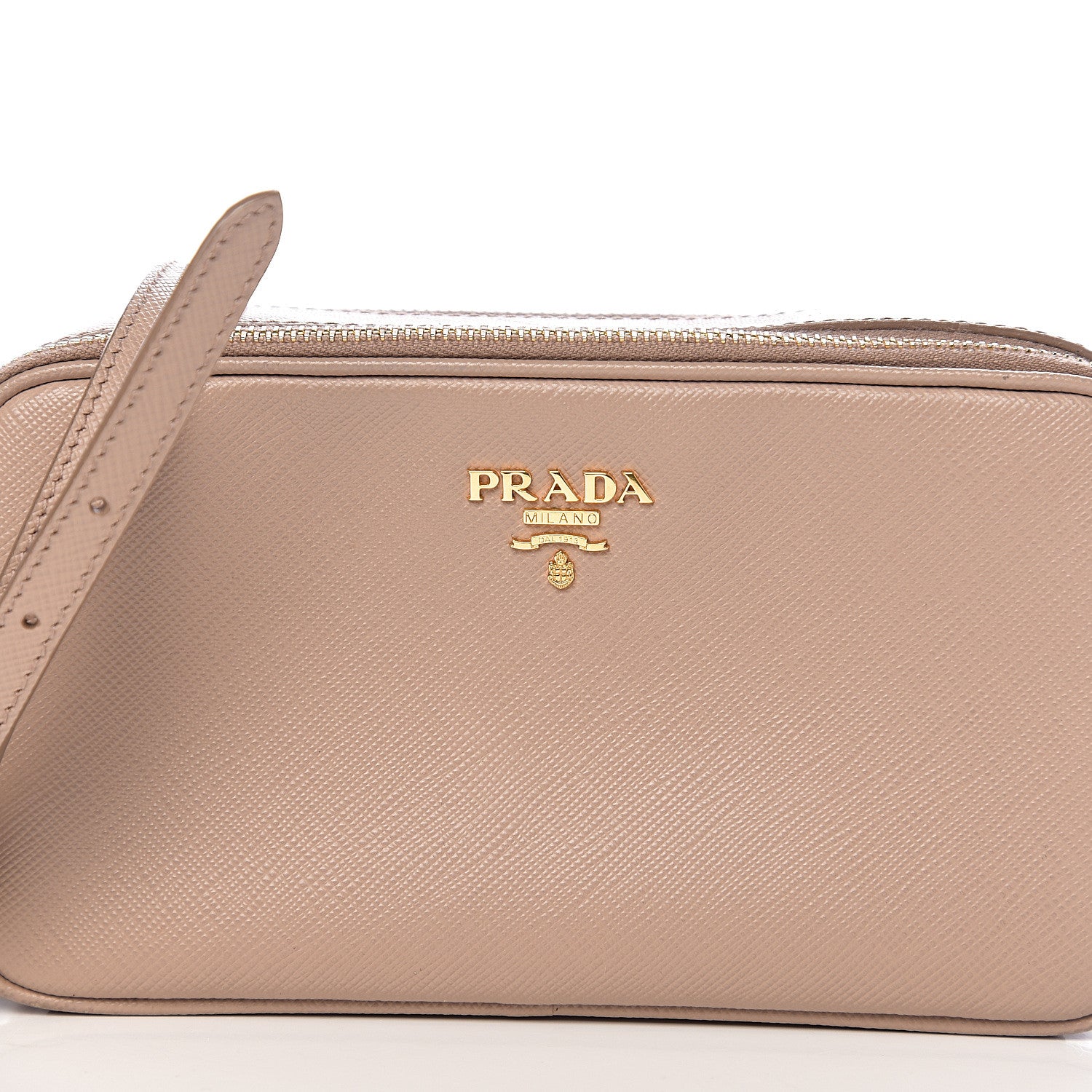 Prada Saffiano Mini Camera Crossbody Cammeo 11 of 11