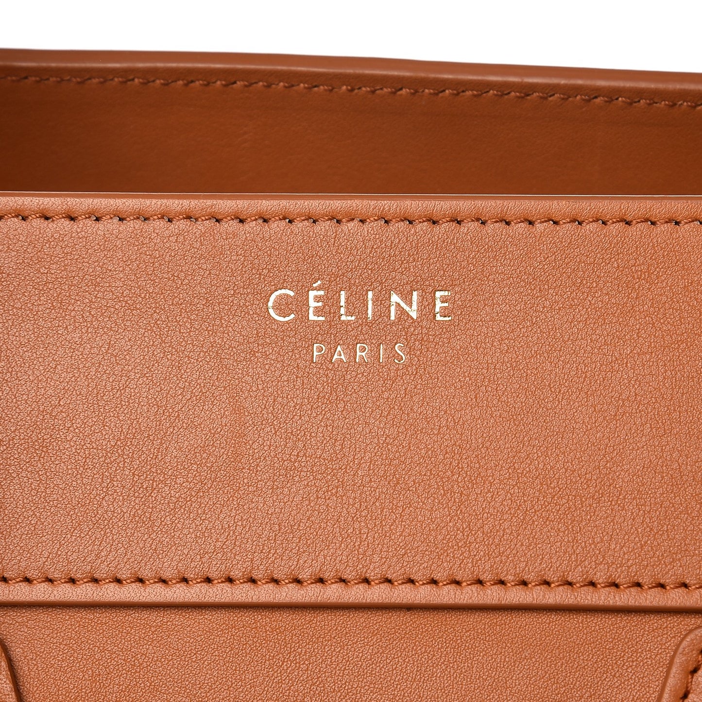 Smooth Calfskin Mini Luggage Light Copper