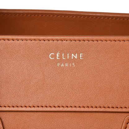 Celine Smooth Calfskin Mini Luggage Light Copper 8 of 10