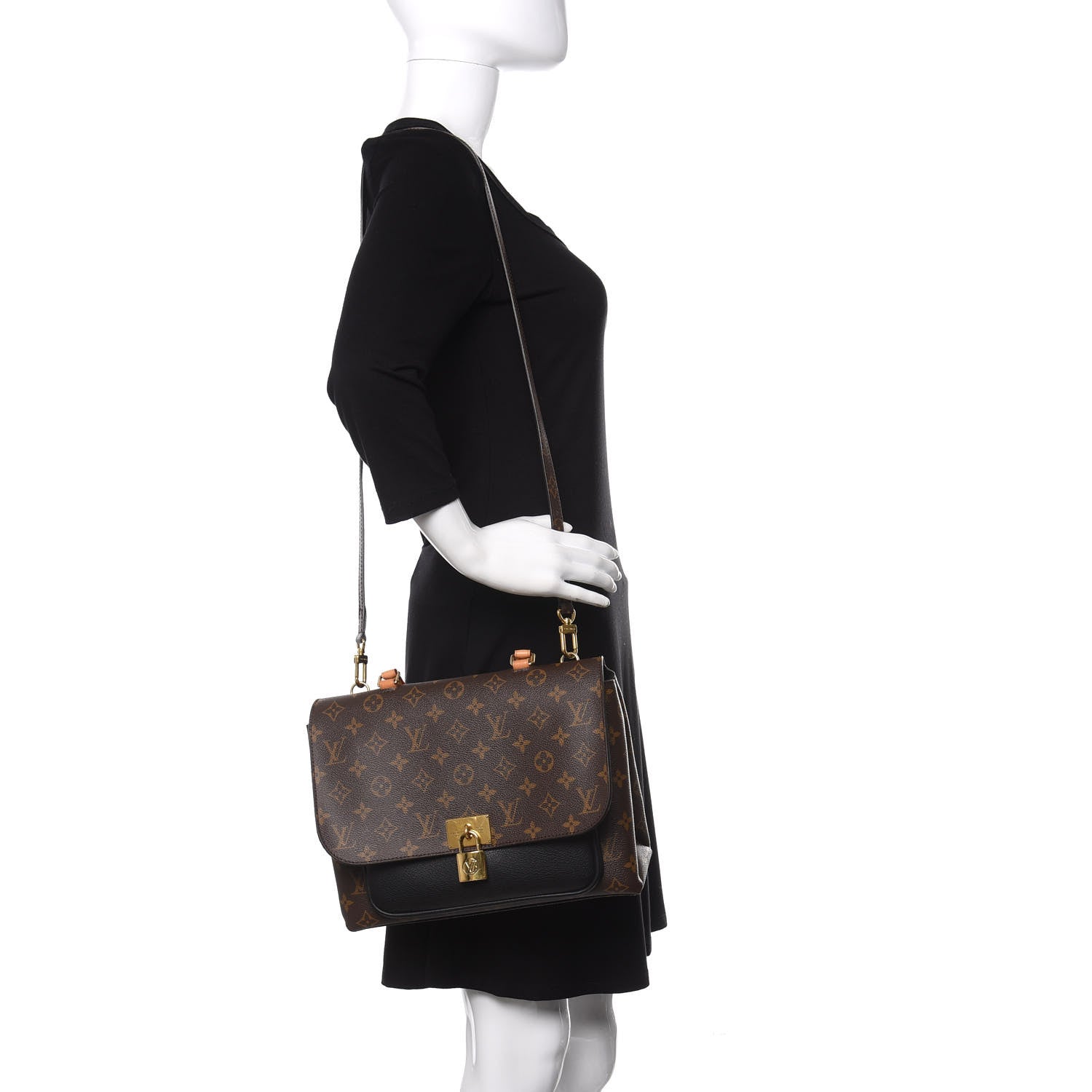 Louis Vuitton Monogram Marignan Black 2 of 12