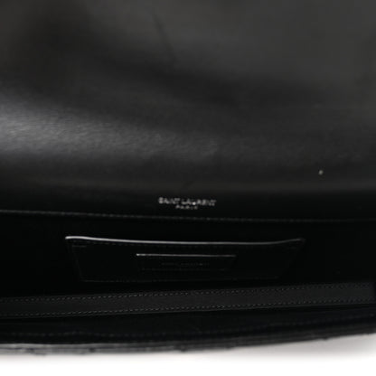 Saint Laurent Lambskin Quilted Kate Clutch Black 5 of 8