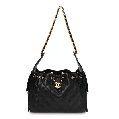 Chanel Caviar Quilted Small Chanel 25 Handbag Black 1 of 11