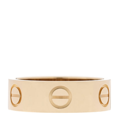 Cartier 18K Yellow Gold 5.5mm LOVE Ring 49 4.75 3 of 5