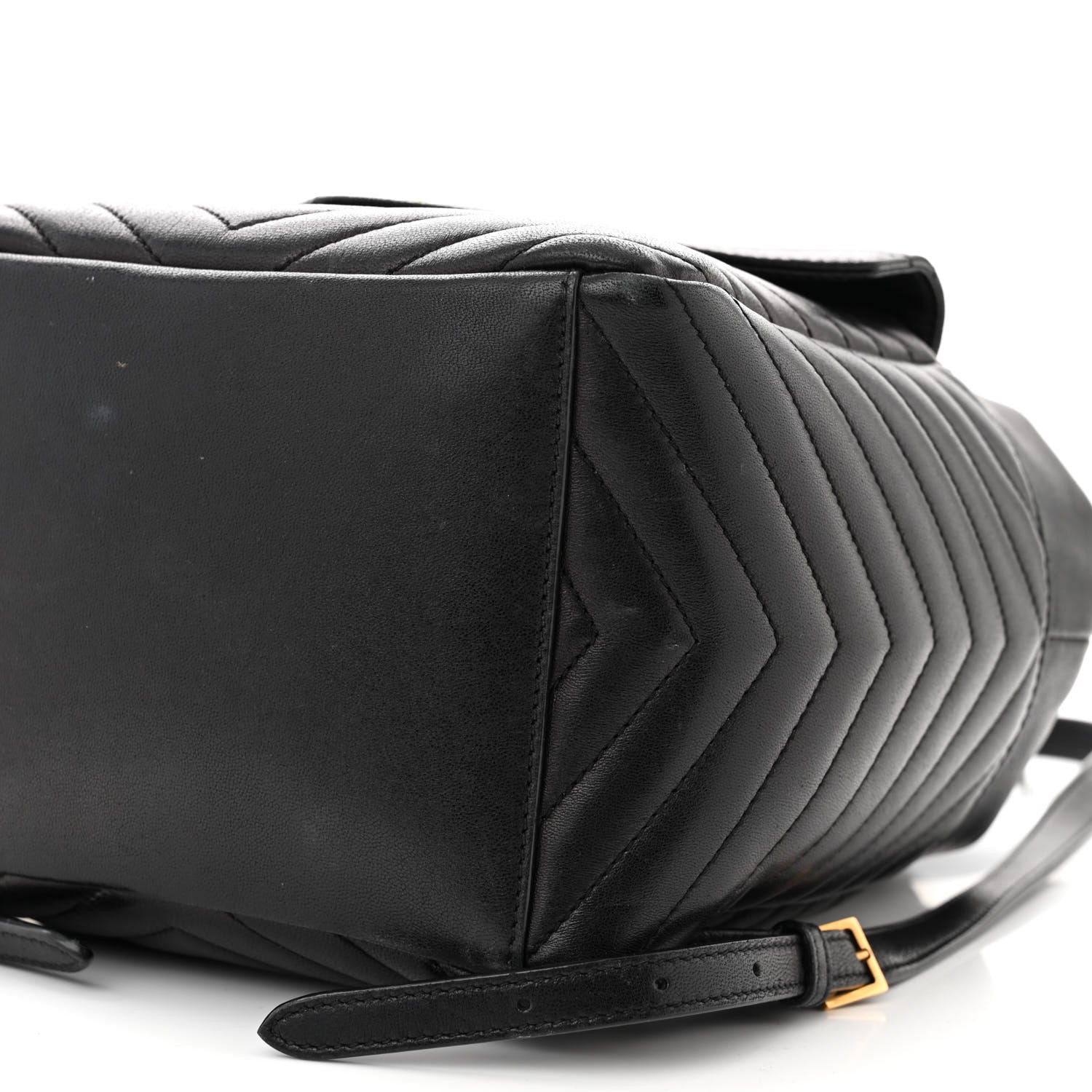 Saint Laurent Lambskin Matelasse Monogram Joe Backpack Black 10 of 14