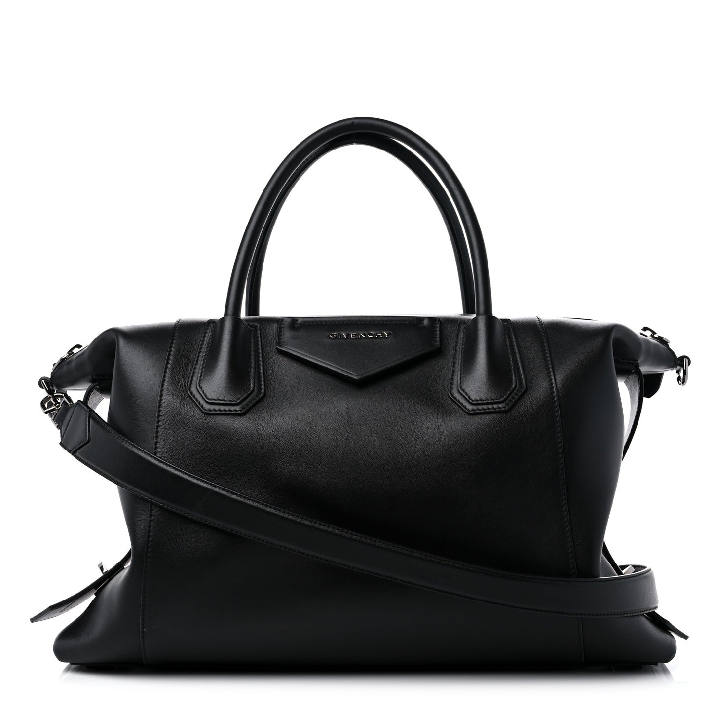 Smooth Calfskin Medium Soft Antigona Black