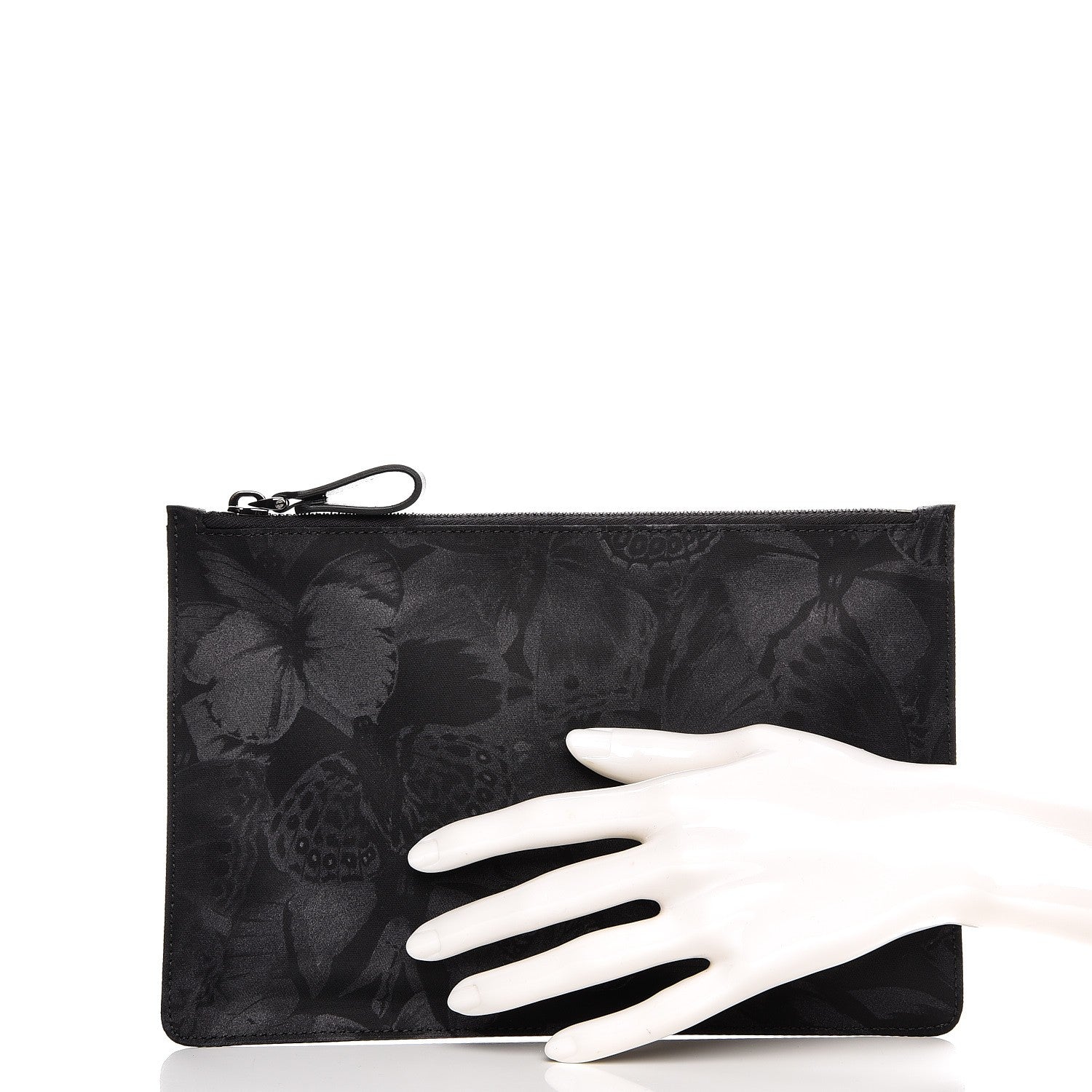 Valentino Garavani Nylon Camubutterfly Zip Pouch Black 2 of 8