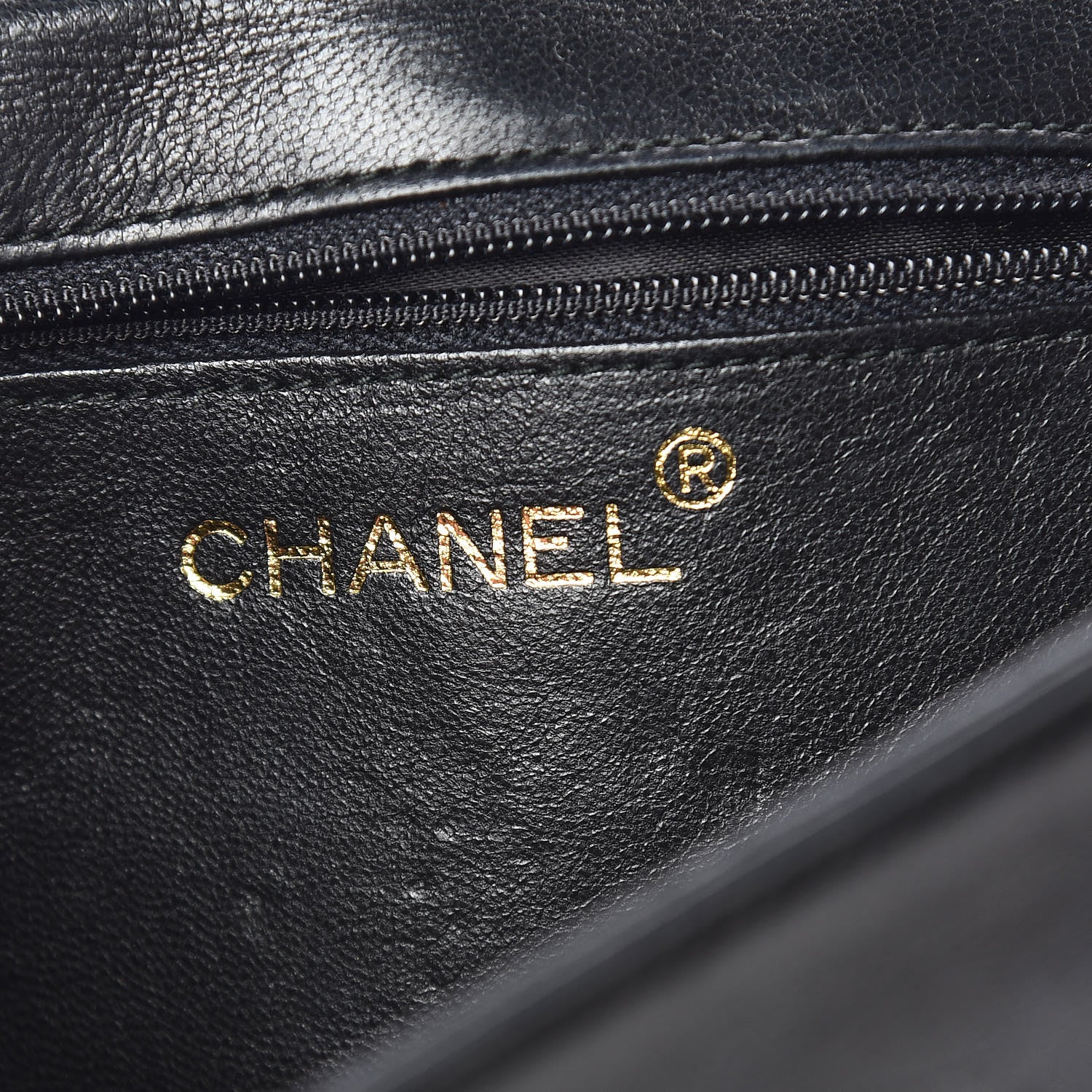 Chanel Lambskin Quilted Small Tassel Single Flap Black 6 of 12