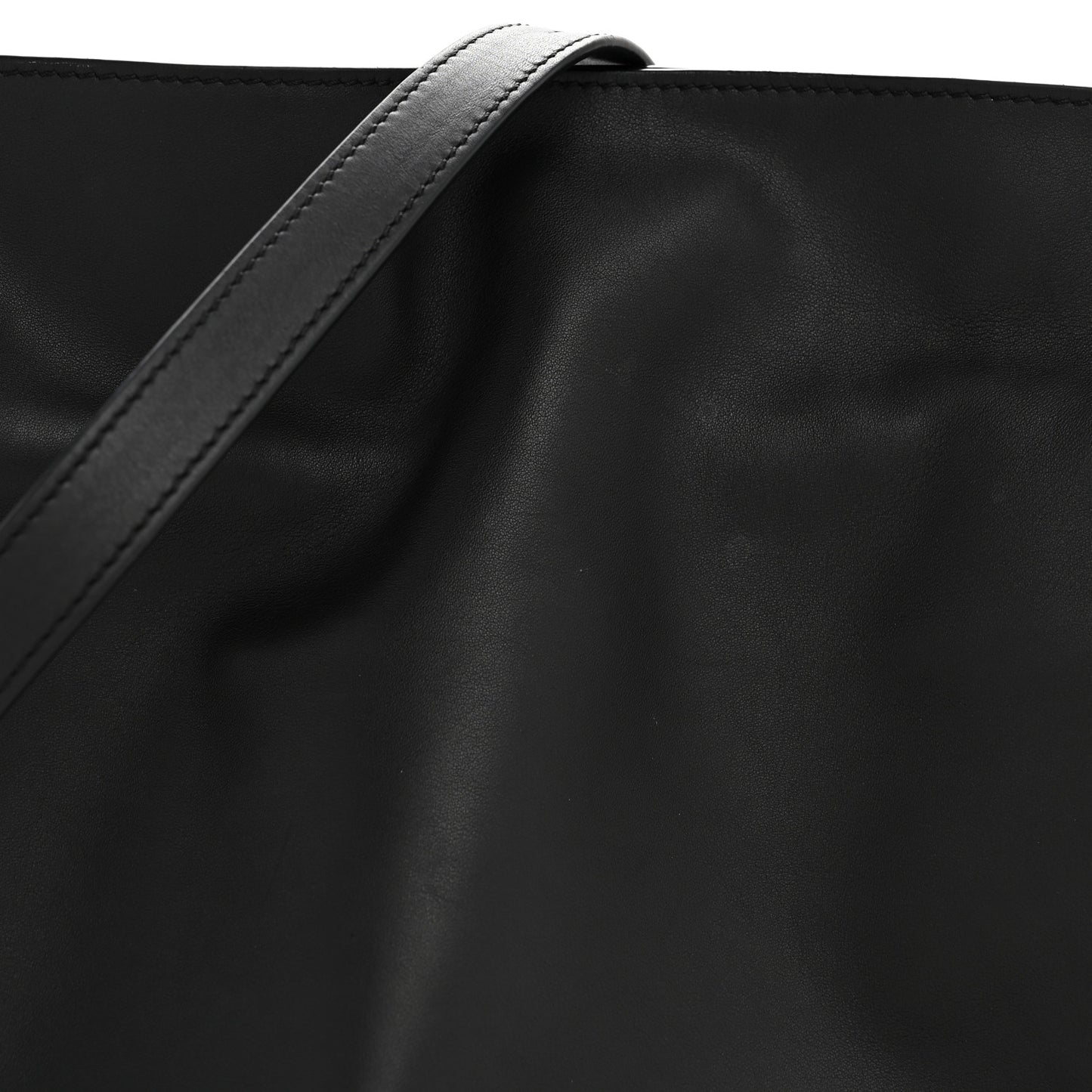 Calfskin Small Flamenco Knot Bag Black