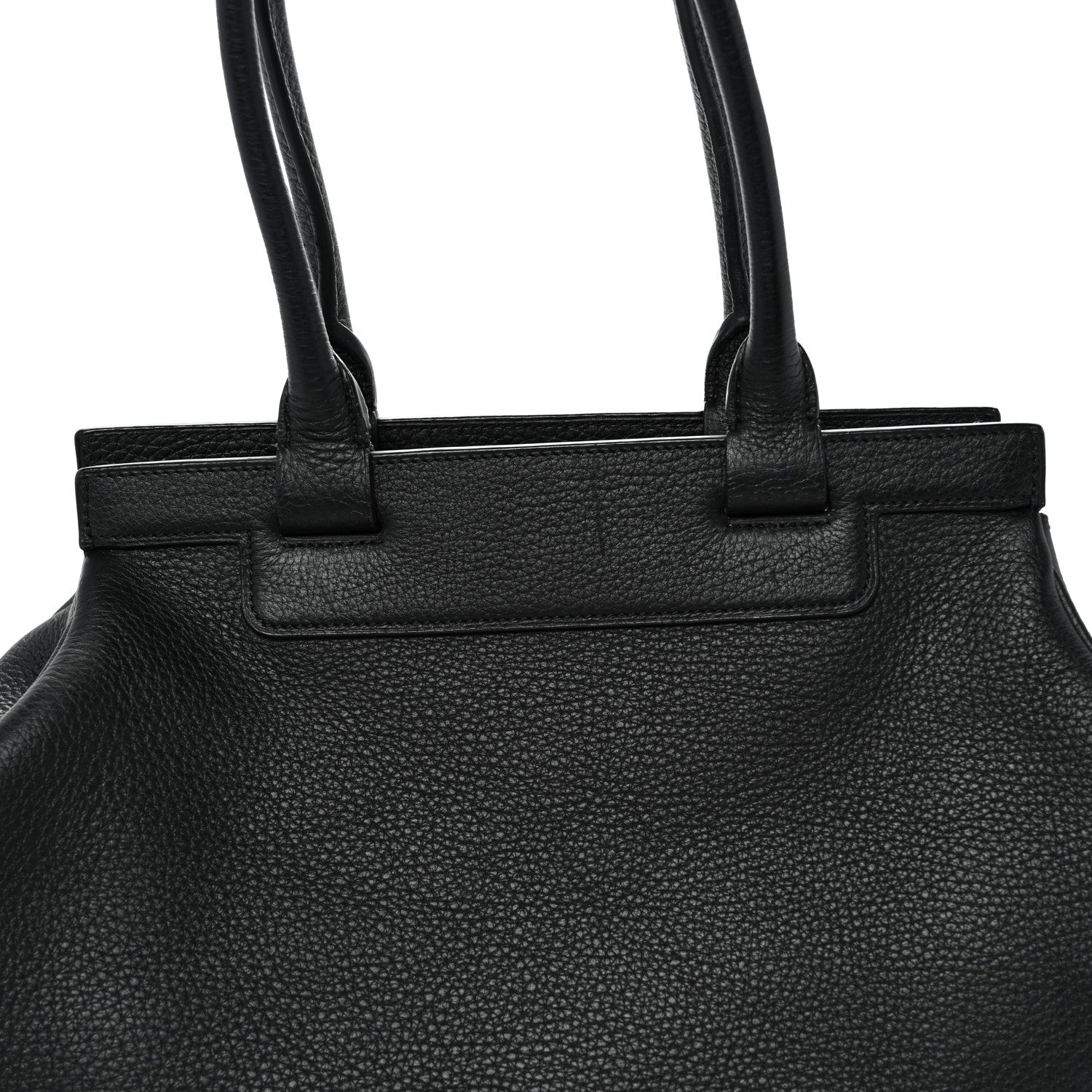 Moynat Taurillon Gex Pauline Tote Black 7 of 10