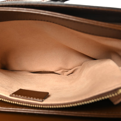 Gucci Azalea Calfskin Horsebit 1955 Shoulder Bag Brown Sugar 5 of 9