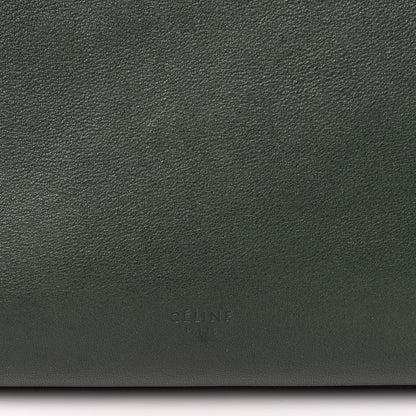 Celine Smooth Calfskin Medium Big Bag Dark Green 6 of 15