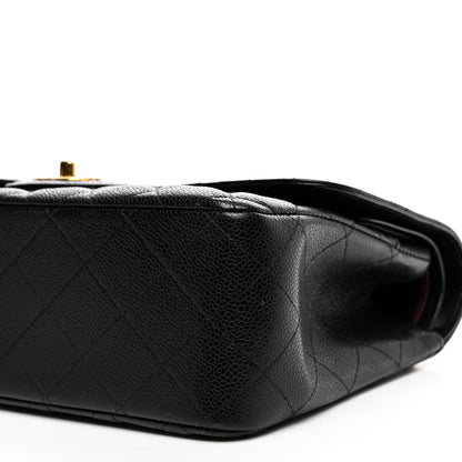 Chanel Caviar Quilted Jumbo Double Flap Black 10 of 10