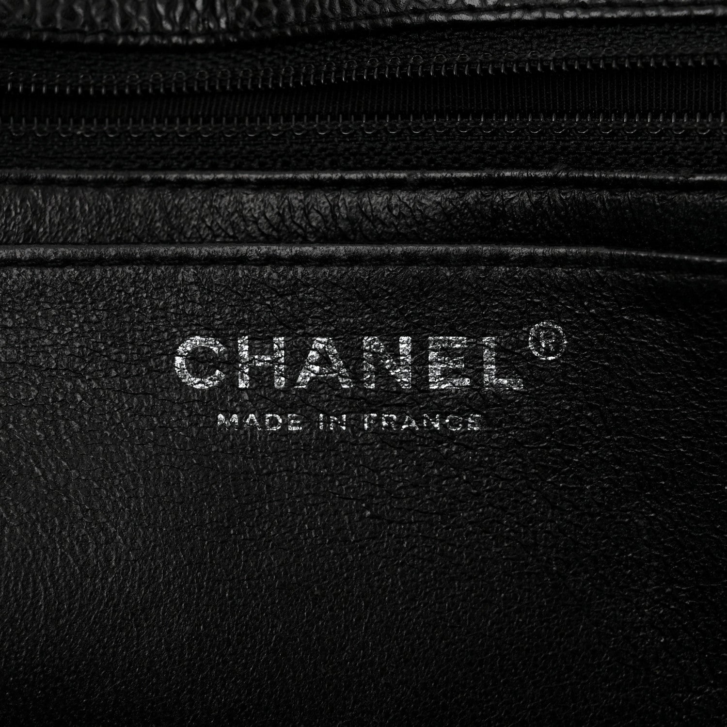 Chanel Caviar Quilted Jumbo Single Flap Black 6 of 10