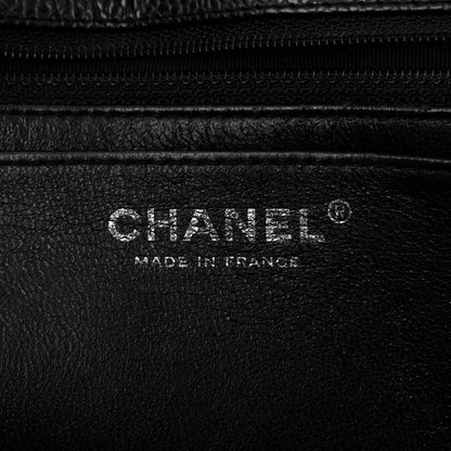 Chanel Caviar Quilted Jumbo Single Flap Black 6 of 10