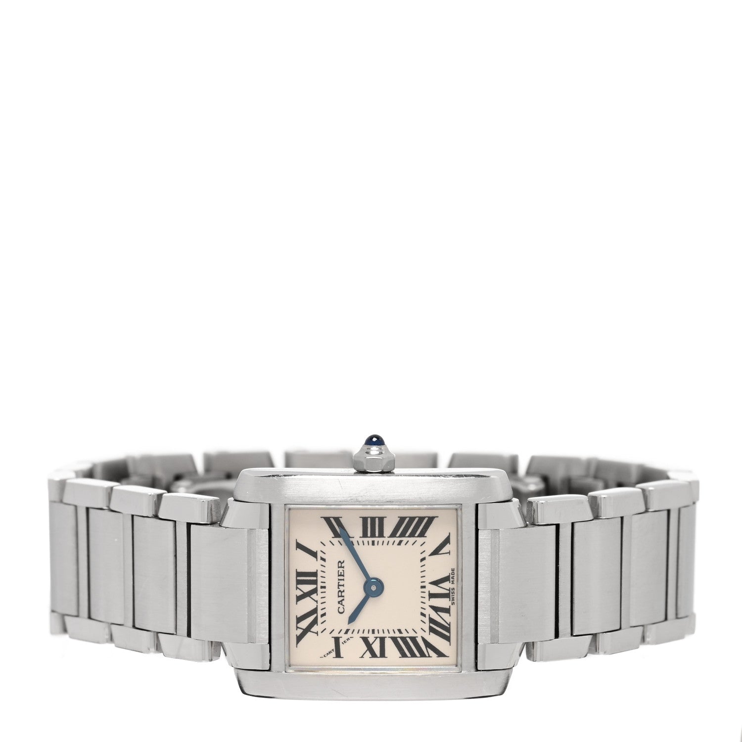 Cartier Stainless Steel 20mm Tank Francaise Quartz Watch 2 of 4