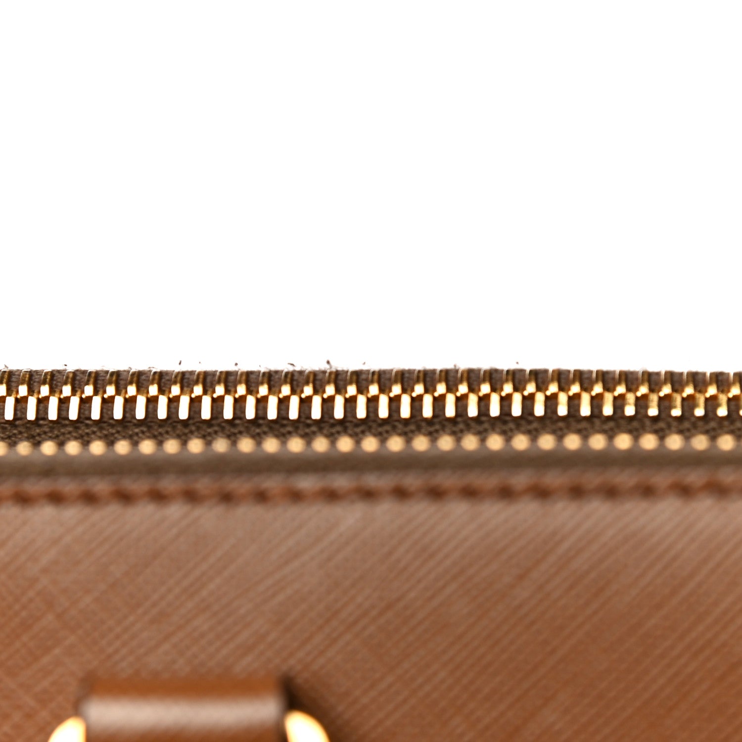 Prada Saffiano Medium Galleria Double Zip Tote Cannella 11 of 14