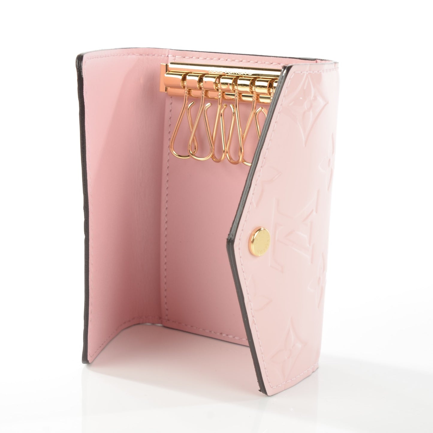 Vernis Key Pouch Rose Ballerine