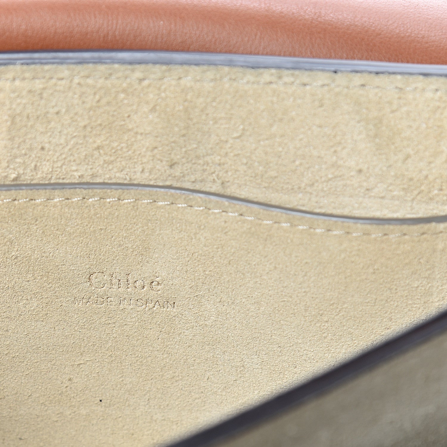 Chloe Suede Calfskin Small Faye Shoulder Bag Tobacco 5 of 21