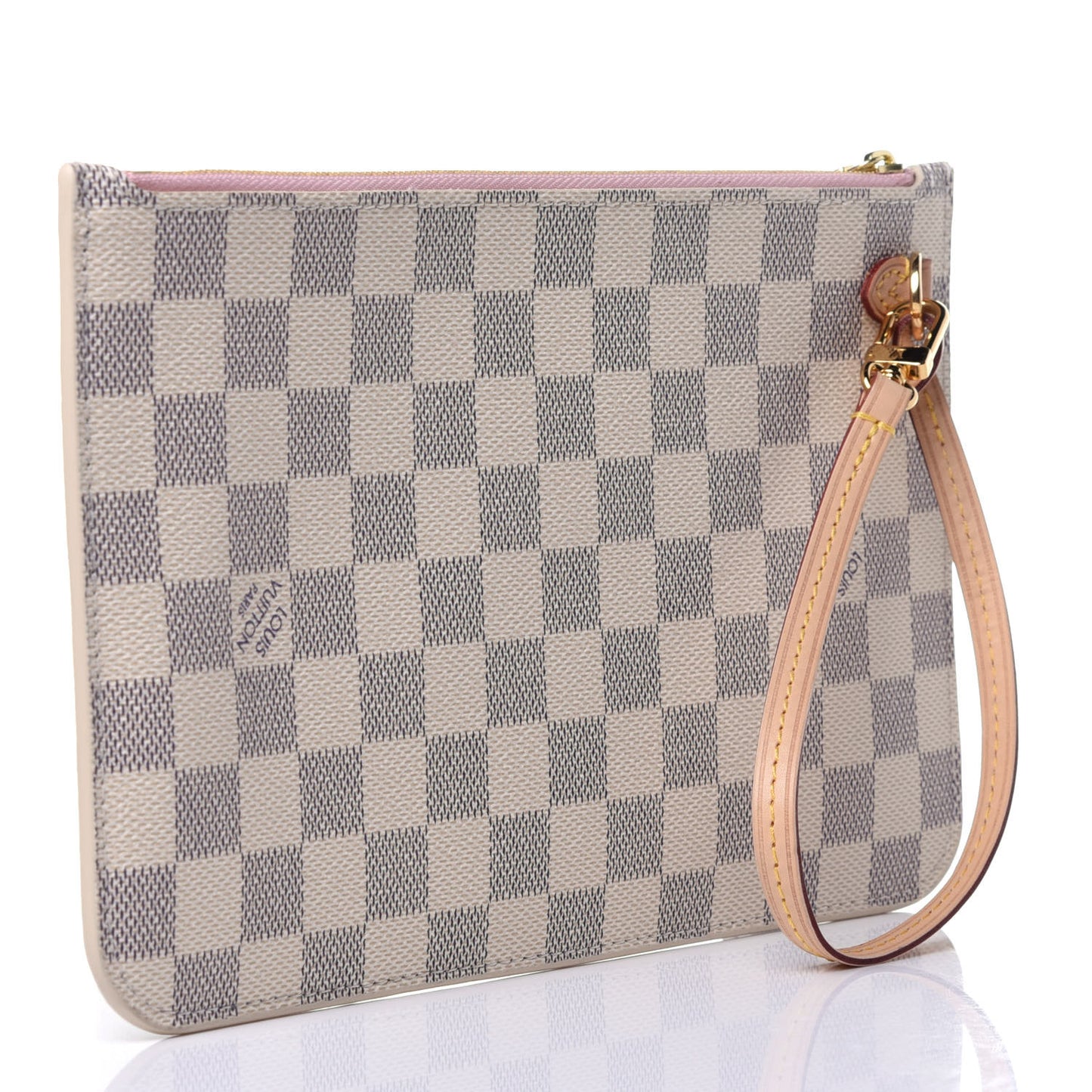 Damier Azur Neverfull MM GM Pochette Rose Ballerine