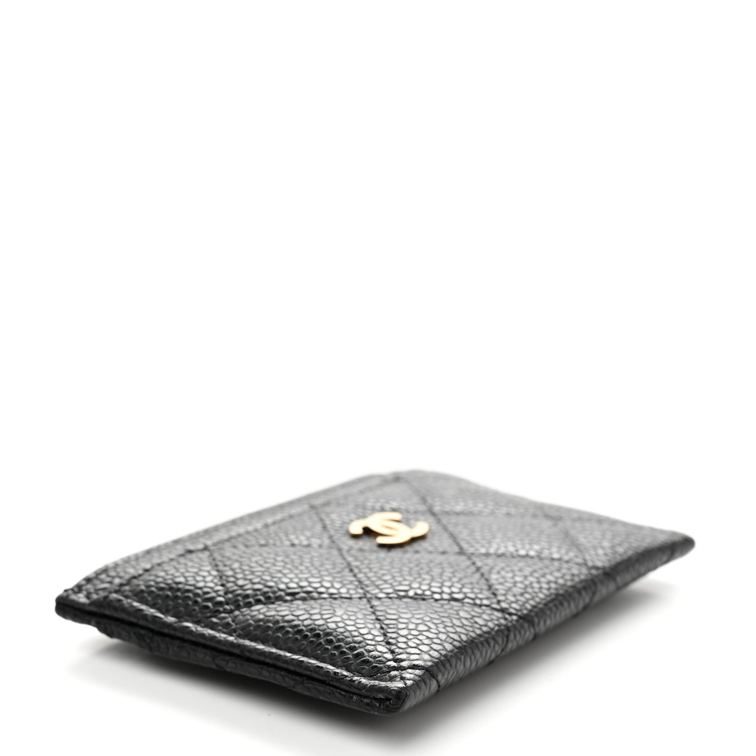 Chanel Caviar Quilted Card Holder Black 4 of 8