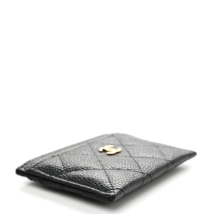 Chanel Caviar Quilted Card Holder Black 4 of 8