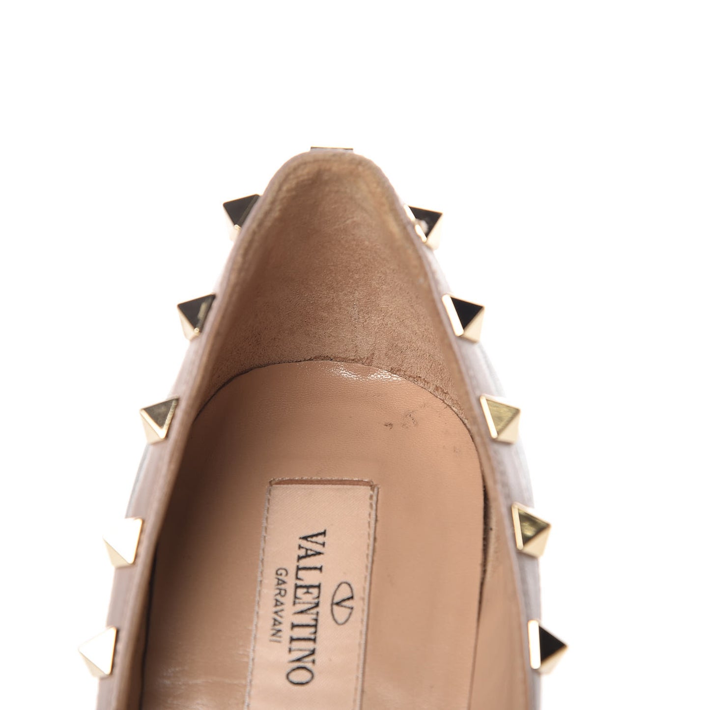 Nappa Rockstud 100mm Pumps 38 Black Poudre